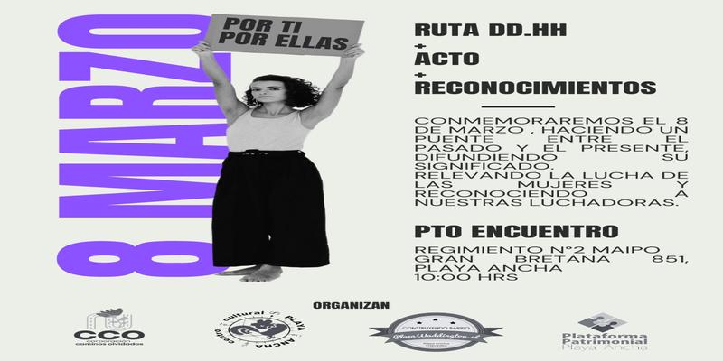 Conmemoraremos el 8 de marzo, haciendo un puente entre el pasado y el presente, difundiendo su significado. Relevando la lucha de las mujeres y reconociendo a nuestras luchadoras.